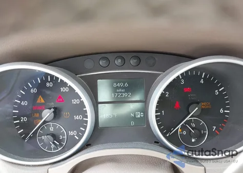 2011 Mercedes-Benz Ml 350 4Matic из США, поврежденный, VIN 4JGBB8GB5BA706172